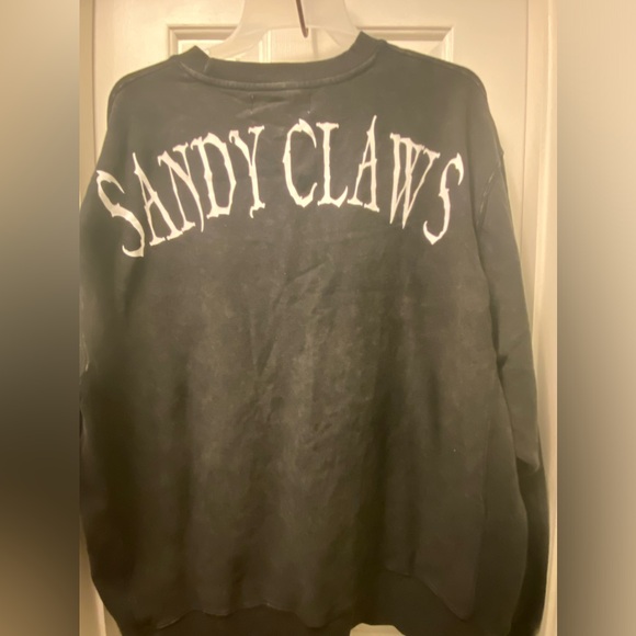 NWT Disney Jack Skellington Sandy Clause Pullover - Picture 3 of 3